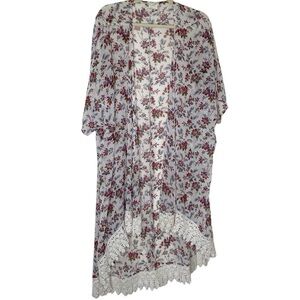 L.A Hearts floral cover-up. OS
